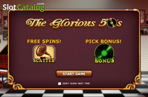 Captura de tela2. The Glorious 50s slot