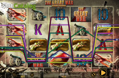 THe Great War. The Great War (Section 8 Studio) slot