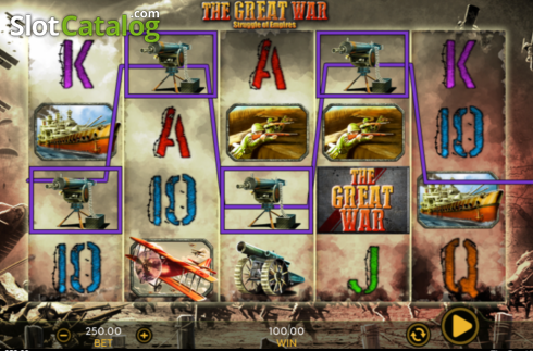 Bildschirm4. The Great War (Section 8 Studio) slot