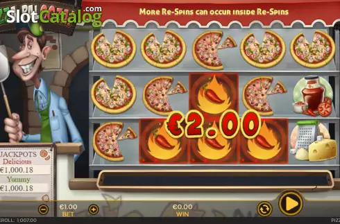 Win Screen 2. Pizza Palooza slot