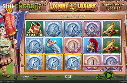 Captura de tela8. Legions of Luxury slot