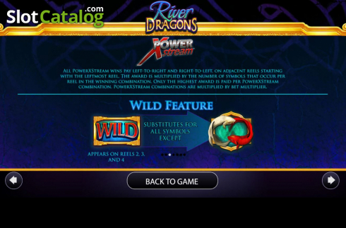 Features 3. River Dragons (AGS) slot