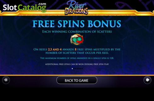 Features 1. River Dragons (AGS) slot