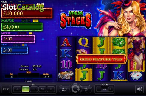 Bildschirm4. Vegas Stacks slot