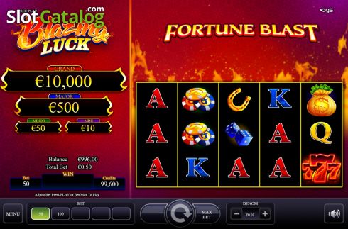 Captura de tela2. Blazing Luck slot