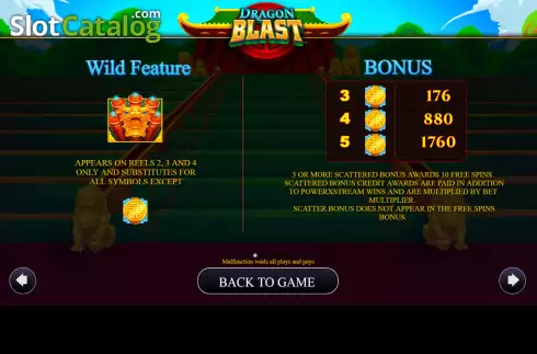 Captura de tela6. Dragon Blast (AGS) slot