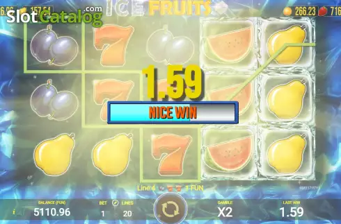 Captura de tela3. Ice Fruits (AGT Software) slot