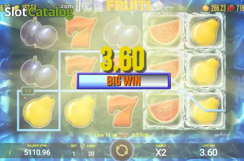 Captura de tela4. Ice Fruits (AGT Software) slot
