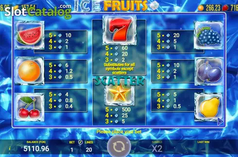 Captura de tela6. Ice Fruits (AGT Software) slot