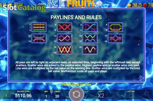 Captura de tela9. Ice Fruits (AGT Software) slot