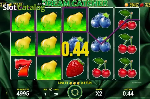 Schermo3. Dream Catcher (AGT Software) slot