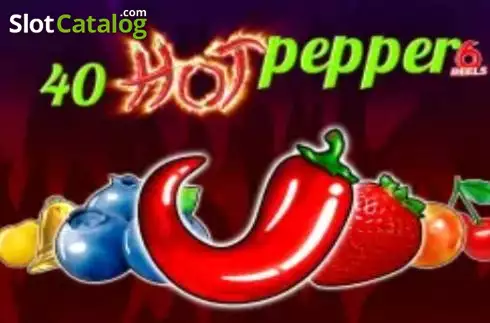 40 Hot Pepper 6 Reels Logo