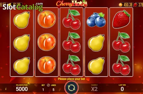 Ekran2. Cherry Hot yuvası