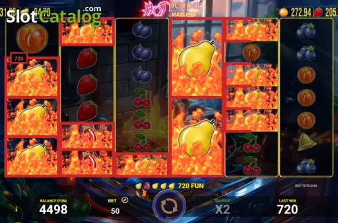 Schermo3. Hot Pepper Maxlines slot