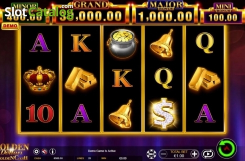Captura de tela2. Golden Dollars Golden Cash slot