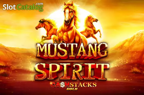 Mustang Spirit Cash Stacks Gold Logo