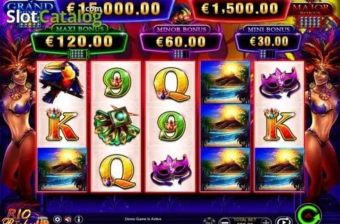 Reels screen. Rio Riches - Stacked Up slot