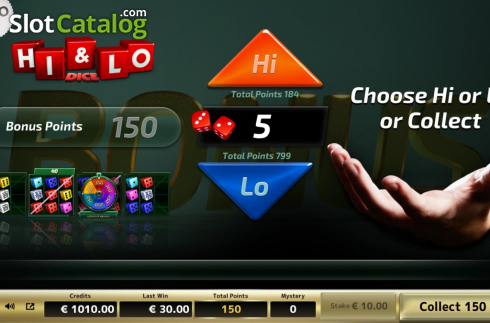 Gamble. Hi And Lo Dice slot