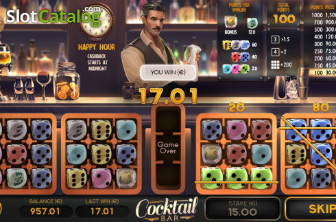 画面6. Cocktail Bar (Air Dice) カジノスロット