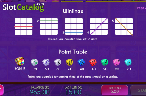 Paylines. Spin Your Fortune slot