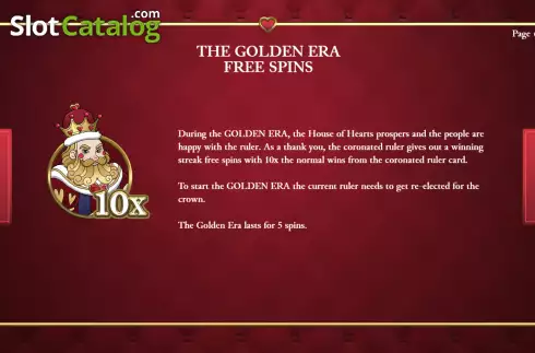 Free Spins screen. Ruler's Crown slot