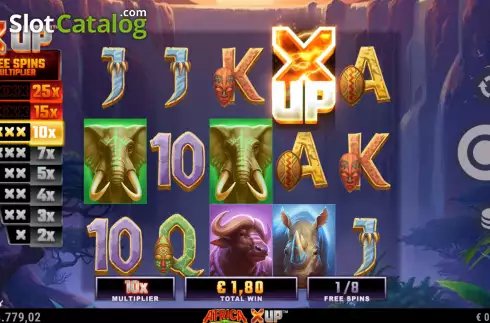 Free Spins 2. Africa X Up slot