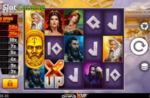 Schermo3. Chronicles of Olympus X UP slot