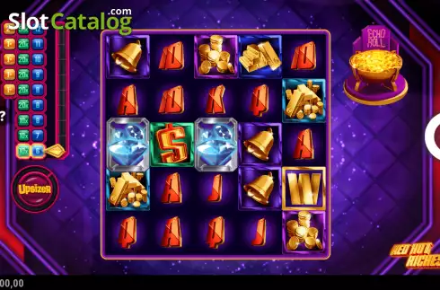 Reels Screen. Red Hot Riches slot