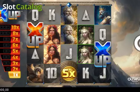 Game Screen. Chronicles of Olympus II - Zeus slot