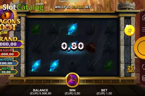 Captura de tela4. Dragon's Loot Link&Win 4Tune slot