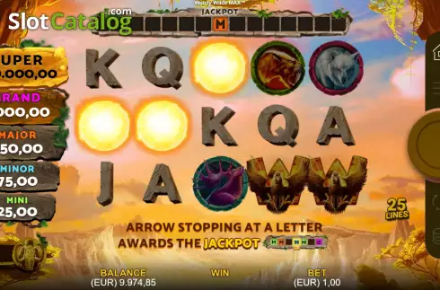 Free Spins Win Screen. Woolly Wilds MAX slot