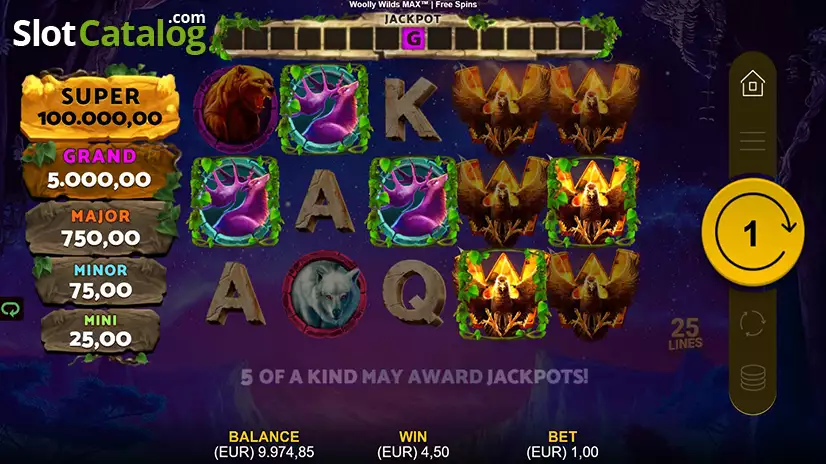Woolly Wilds MAX Free Spins