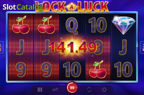 画面3. Lock A Luck (ロック・ア・ラック) カジノスロット