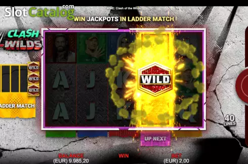Free Spins 1. WWE: Clash of the Wilds slot