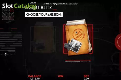 Skärmdump7. Agent Blitz: Mission Moneymaker slot