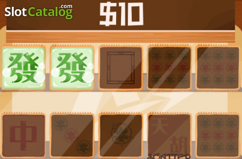 Win Screen. Mahjong (All Way Spin) slot