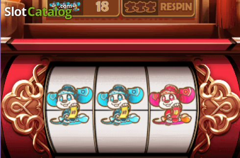 Win Screen. Mouse of Fortune slot