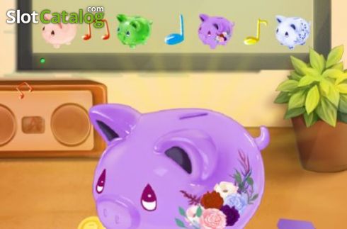 画面3. Piggy Bank (AllWaySpin) カジノスロット