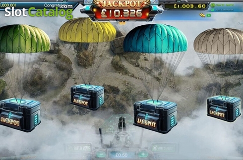 Game Screen. Airfighter slot