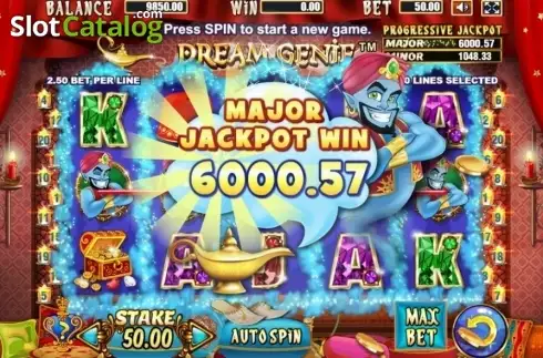Jackpot WIN. Dream Genie (Allbet Gaming) slot