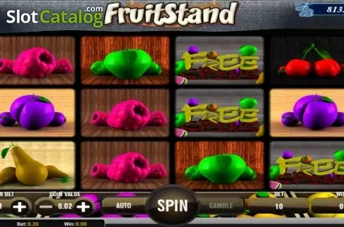 Schermo2. Fruit Stand slot