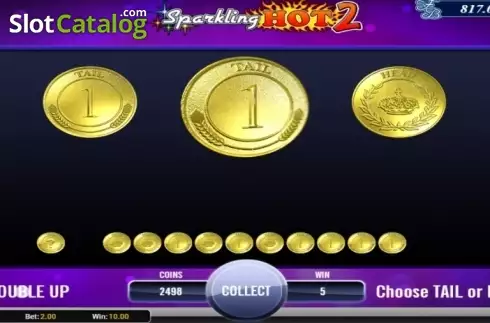 Bonus Game screen. Sparkling Hot 2 slot