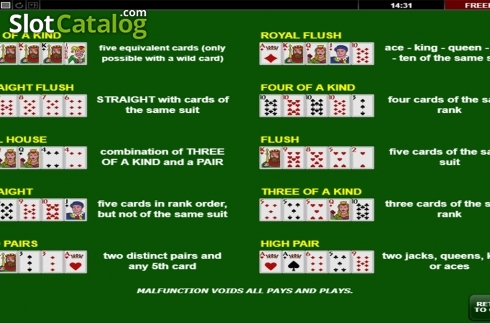 Captura de tela5. Joker Card Poker (Amatic Industries) slot