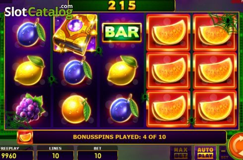 Free Spins 3. Book of Fruits Halloween slot