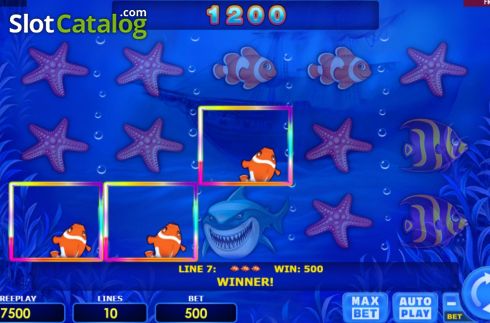 Win Screen 3. Mega Shark slot