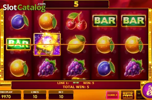 Win screen 2. Book of Fruits 10 slot