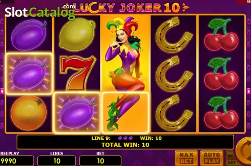 Bildschirm5. Lucky Joker 10 slot