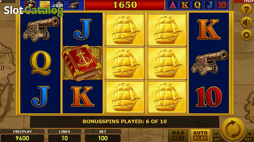 Book of Admiral Free Spins