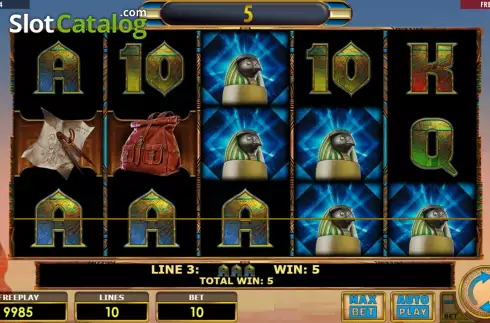 Win Screen 2. Relic Riches slot