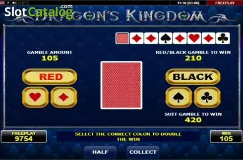 Bildschirm9. Dragon's Kingdom slot